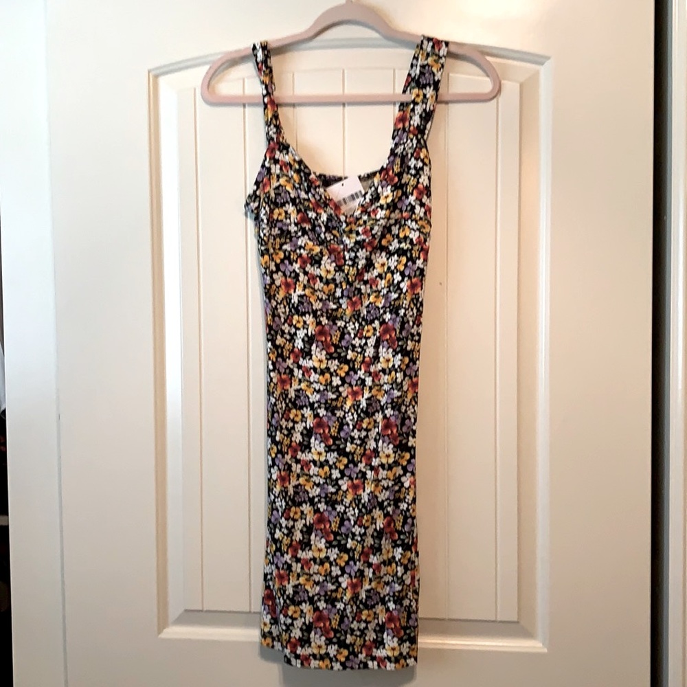 Floral bodycon dress forever 21